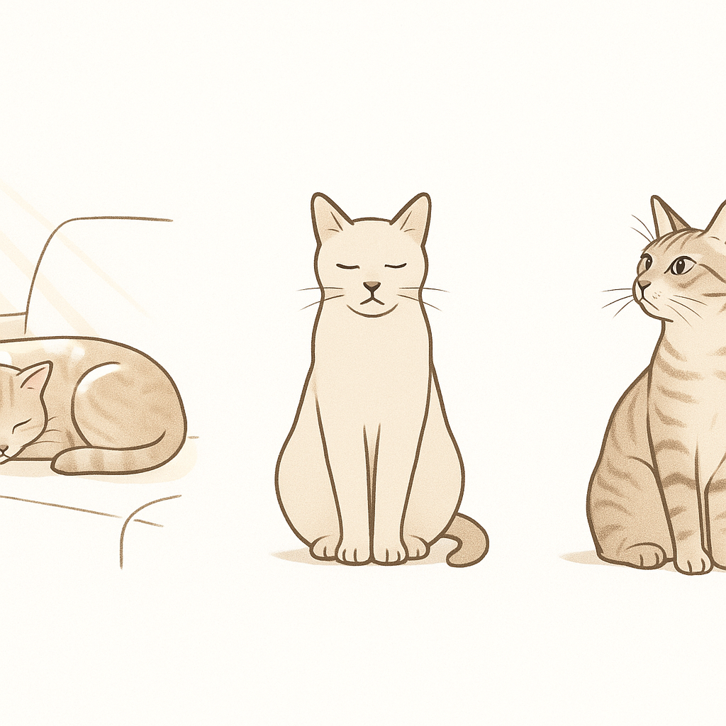 貓咪為什麼這麼懶？這不是懶惰，是貓界最推崇的「省電美學」