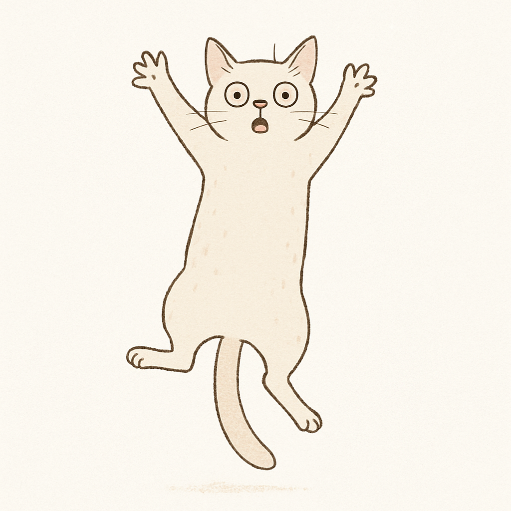 為什麼貓咪嚇到會原地起飛？解析貓咪的「驚嚇反射」