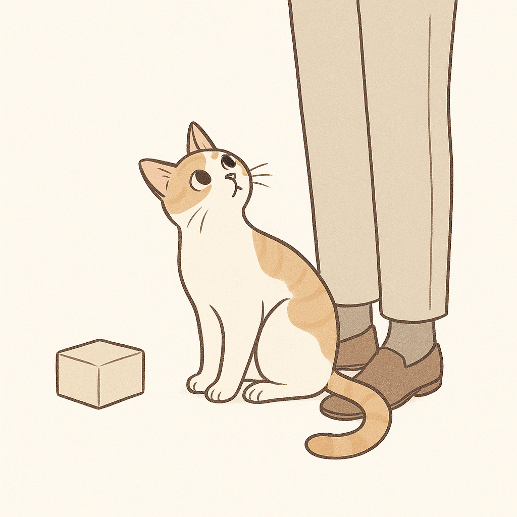 遇到陌生的人事物時，貓咪為什麼會先看著你？揭開「社會性參照」的秘密