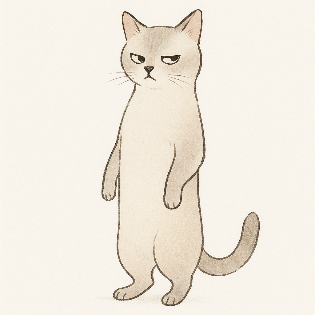 貓咪為什麼會兩腳站立？難道牠們覺得自己是人類？