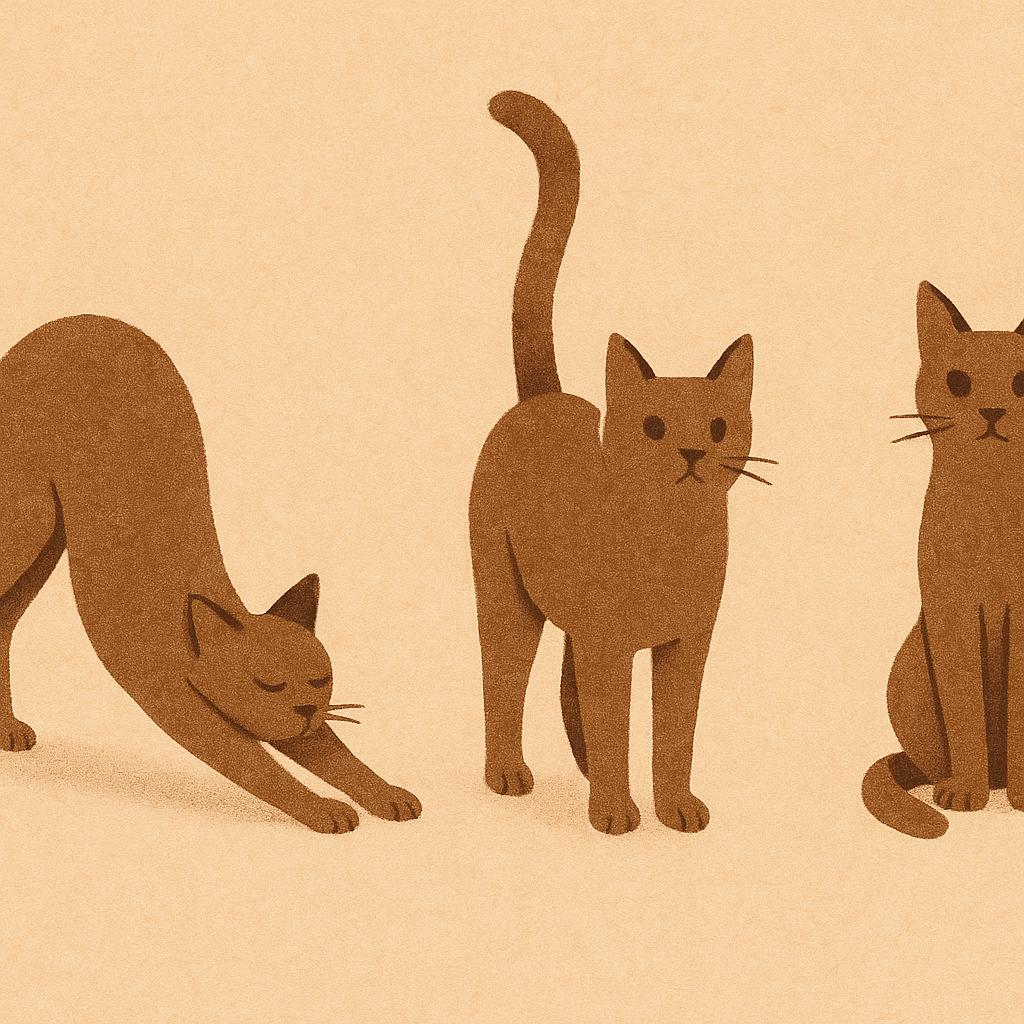 讀懂貓咪的肢體語言——每個身體部位都在說話